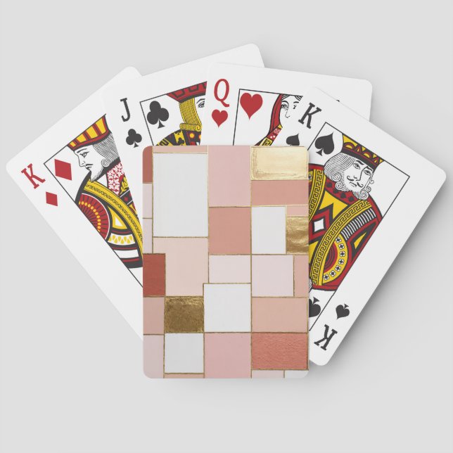 Baralho Geometria da Rose Gilded (Verso)