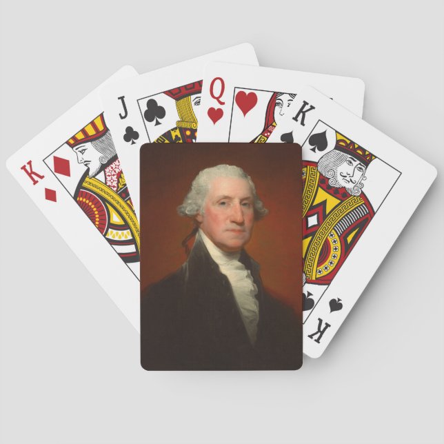 Baralho George Washington Portrait (Verso)