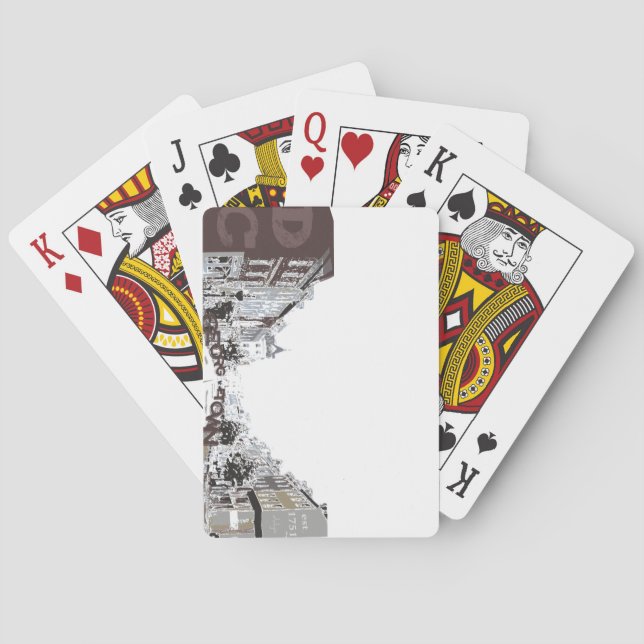 BARALHO GEORGETOWN EM WASHINGTON, DC (Verso)