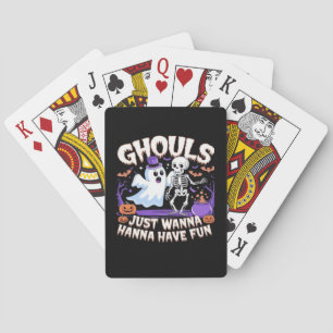 Baralho Ghouls Só Quer Divertir-Se Com A Lpreguiça