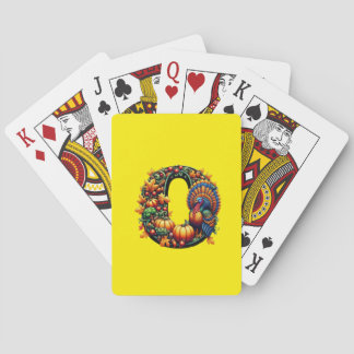 Baralho Gift letter o Thanksgiving style 