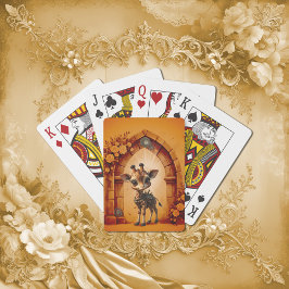 Baralho Girafa bebê em desenho animado