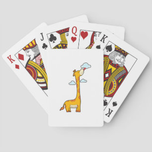 Baralho Girafa com Nuvens