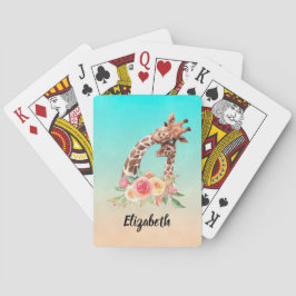 Baralho Girafa Gira-Cama Cura-Cama Mãe e Bebê