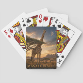 Baralho Girafa Masai Savana ANIMALS Poker