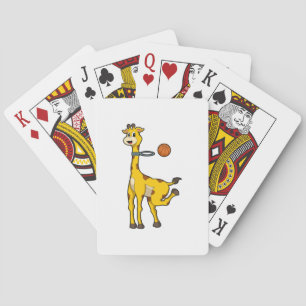 Baralho Girafa no basquetebol