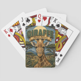Baralho Girafa Savana Africana POPCUT