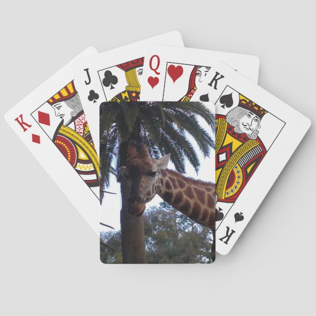 Baralho Giraffe Lookout, (Verso)