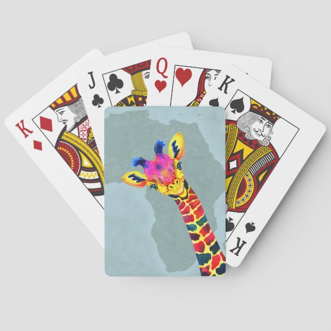 Baralho Giraffe Lover Baby Giraffe Peekaboo (Verso)