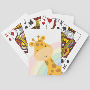 Baralho Giraffe Lover Cute Giraffe Peeking