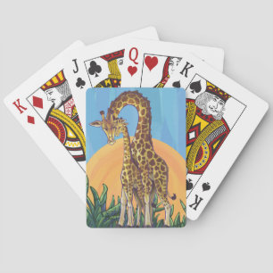 Baralho Giraffe Mama e Bebê