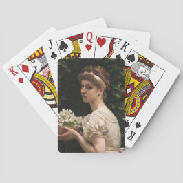 Baralho Girl With Pea Blossoms (por Edward Poynter)