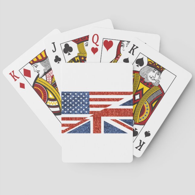 Baralho glitter usa uk (Verso)