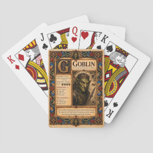 Baralho Goblin, Arte de Bestiário Medieval