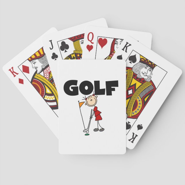Baralho Golf FEMININO (Verso)