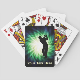 Baralho Golfe verde legal