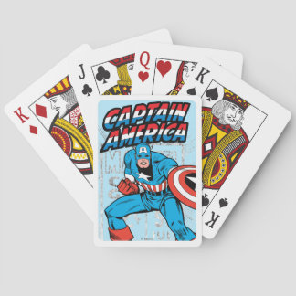 Baralho Gráfico do Preço Retroativo da América do Capitão