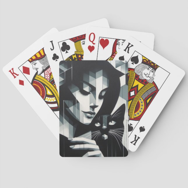 Baralho Grafite Cat Lady (Verso)