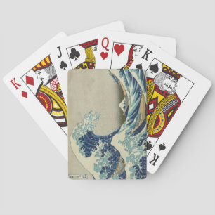 Baralho Grande onda japonesa fora de Kanagawa por Hokusai