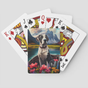 Baralho Great Dane em uma Canoa: Uma Aventura Cênica