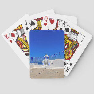 Baralho Grécia do Edifício da Igreja Branca de Bandeiras G