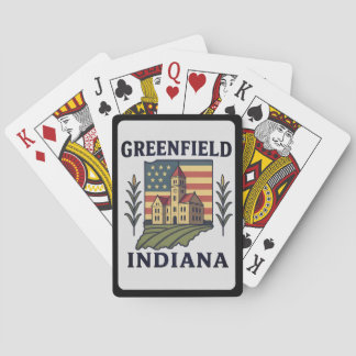 Baralho Greenfield Indiana American Flag