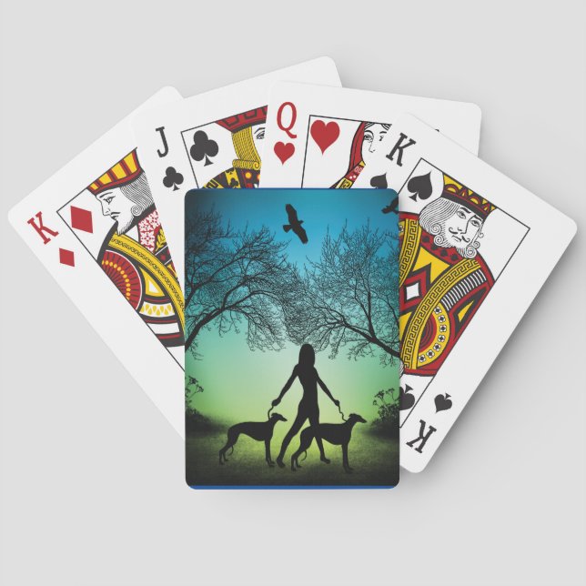 Baralho Greyhound Walks (Verso)