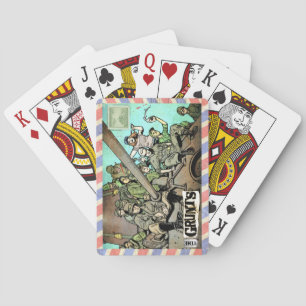 Baralho Grunts de tempo Bicicletas jogando cartas