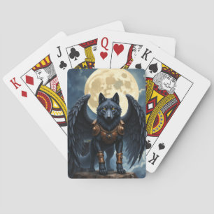 Baralho Guardião da Lua – O Lobo de Asa Preta