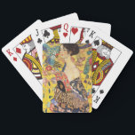 Baralho Gustav Klimt Lady with Fan<br><div class="desc">Gustav Klimt Lady with Fan</div>