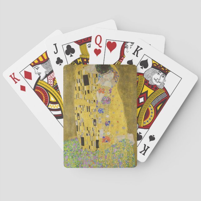 Baralho Gustav Klimt - O Beijo (Verso)