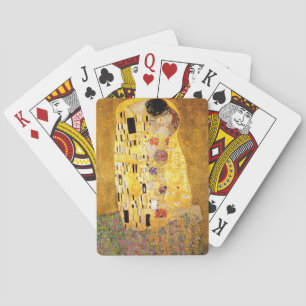Baralho Gustavo Klimt o beijo Nouveau