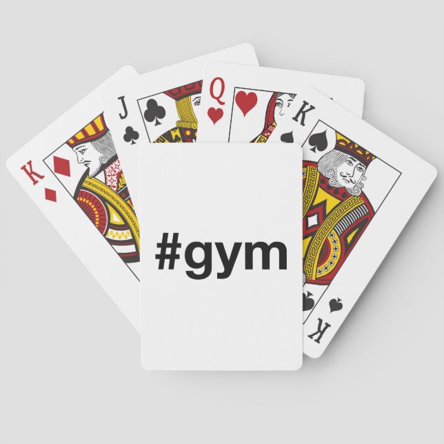 Baralho GYM Hashtag (Verso)