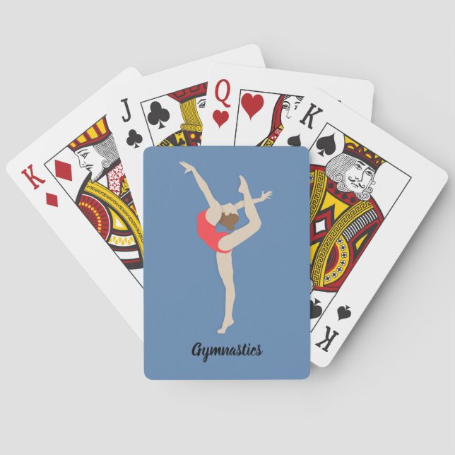 Baralho Gymnast feminino (Verso)