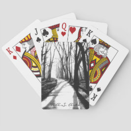 Baralho H.A.S. Artes jogando cartas