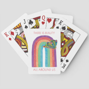 Baralho Há Beleza Em Todos Nós Jogando Cartões