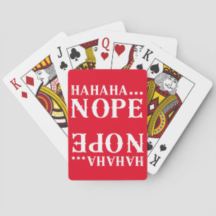 Baralho HAHAHA... citação engraçada do NOPE