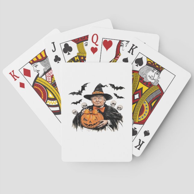 Baralho Halloween Spooky Pumpkin (Verso)