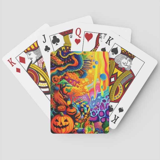 Baralho Halloween Trippy (Verso)