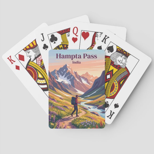 Baralho Hampta Pass Índia (Verso)