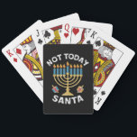 Baralho Hanukkah Hoje Não Papai noel o judeu Chanukah<br><div class="desc">Hanukkah Hoje Não Papai noel o judeu Chanukah</div>