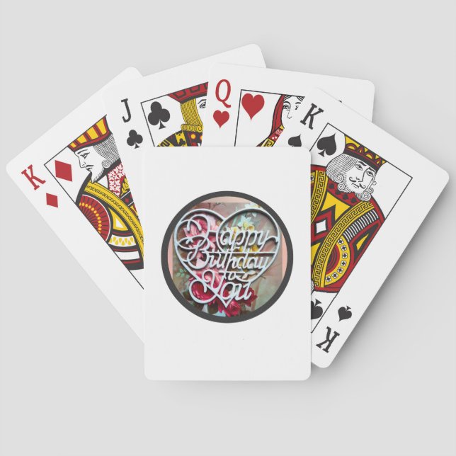 Baralho Happy Birthday to You Classic Playing Cards (Verso)
