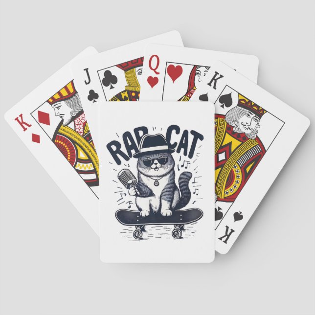 Baralho Harmonia do Rap Cat (Verso)
