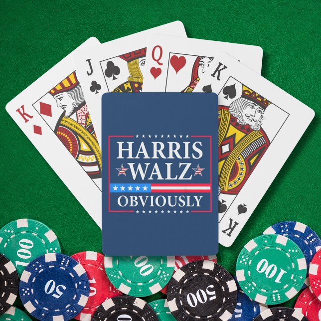 Baralho Harris Walz 2024 Obviamente (Criador carregado)