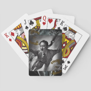 Baralho Harry Houdini Cards Retrato Arte Pop