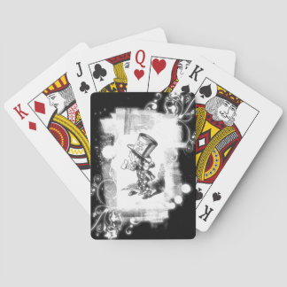 Baralho Hatter louco de Lewis Carroll do vintage