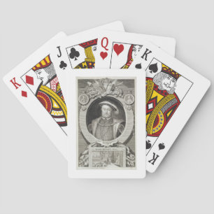 Baralho Henry VIII (1491-1547), após uma pintura no Ro