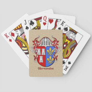 Baralho Hernandez Heraldic Shield com Mantling