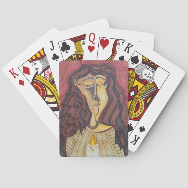 Baralho Hestia, Deusa do Coração (Verso)