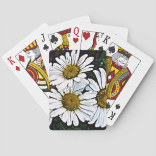Baralho Hipster Bohemian Chic Summer White Daisy